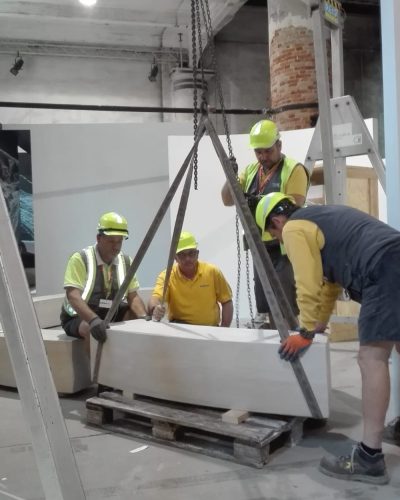 Movimentazione e allestimenti museali.