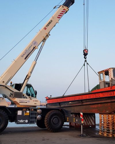 Movimentazione imbarcazione.