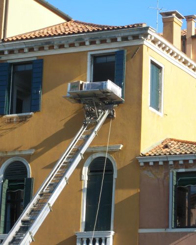 Servizio di trasloco e sgombero a Venezia.