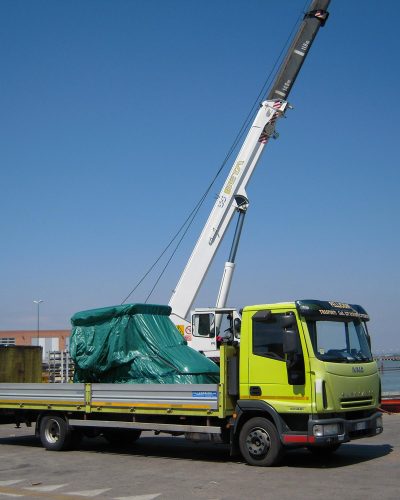 Trasporto papamobile.